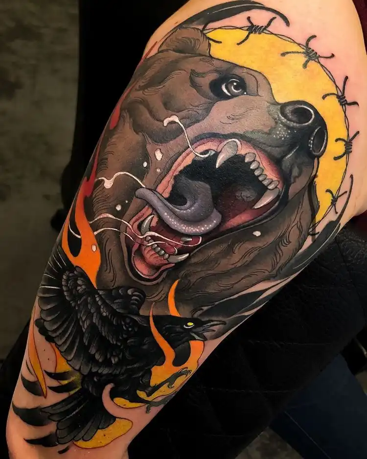 Bear Tattoo (56)