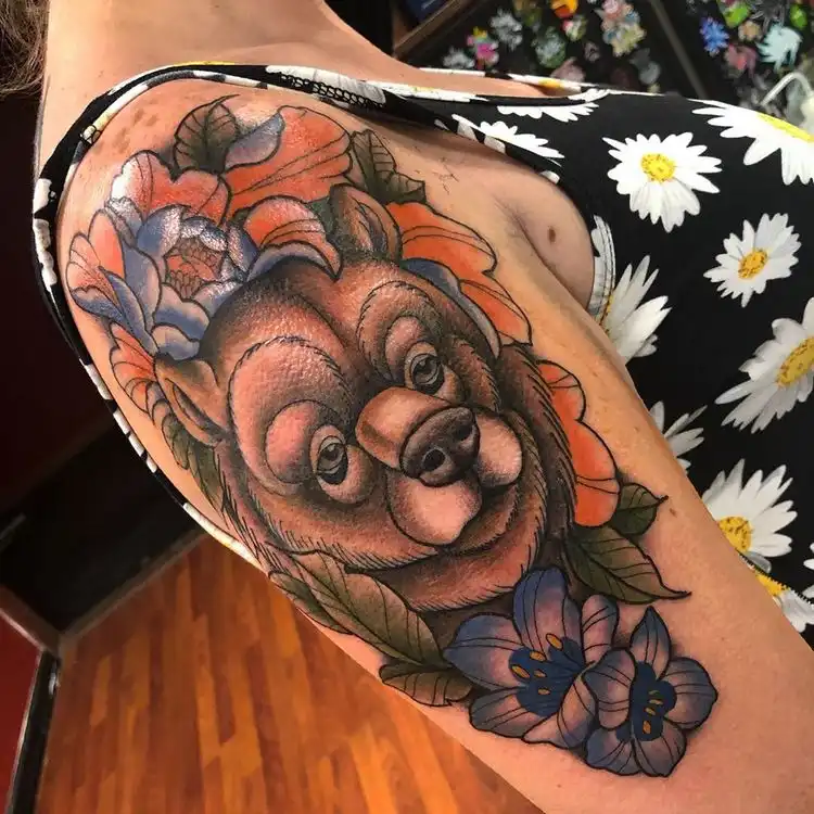 Bear Tattoo (65)