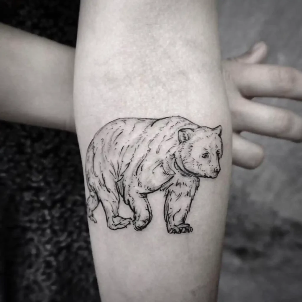 Bear Tattoo (7)