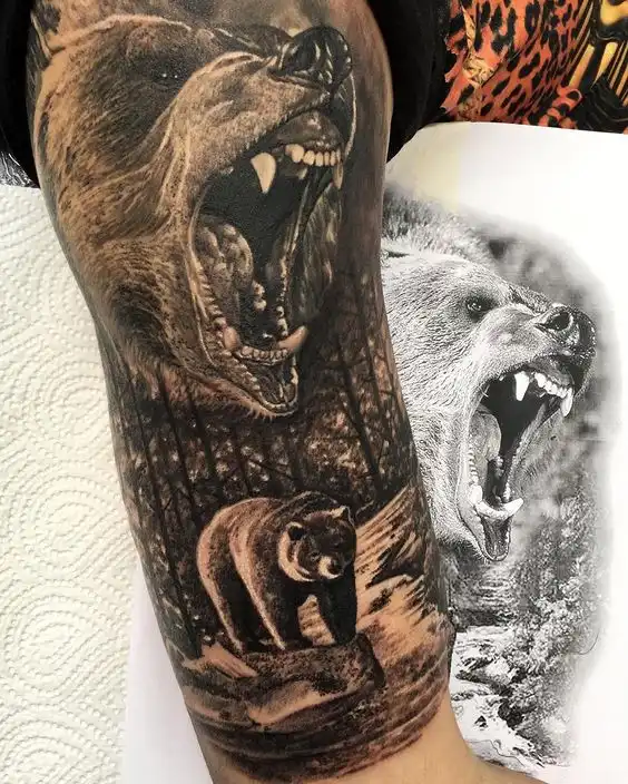 Bear Tattoo (71)