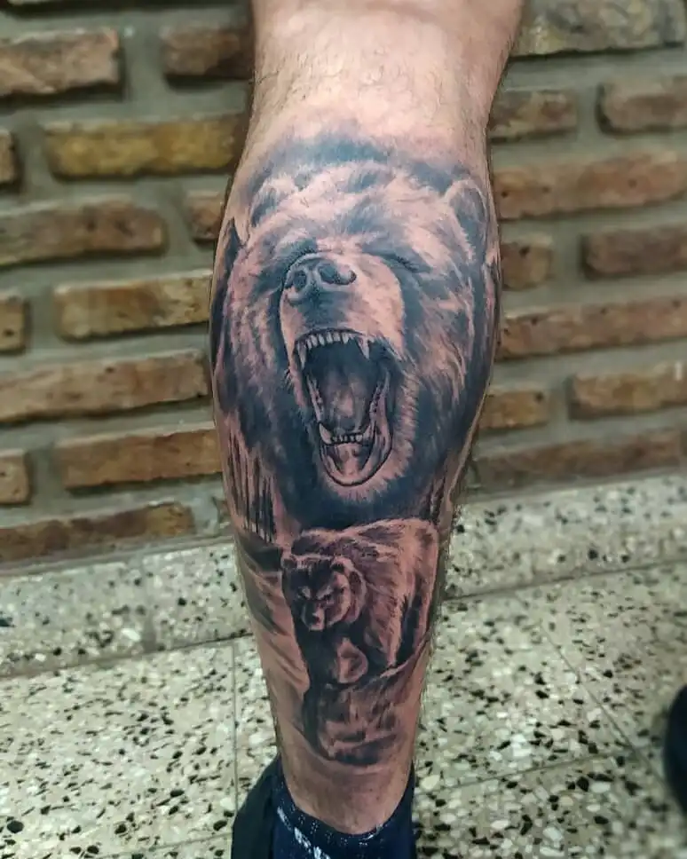 Bear Tattoo (75)