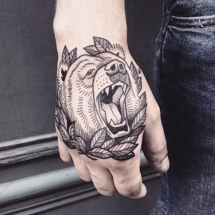 Bear Tattoo (82)