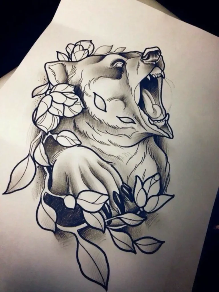 Bear Tattoo (87)