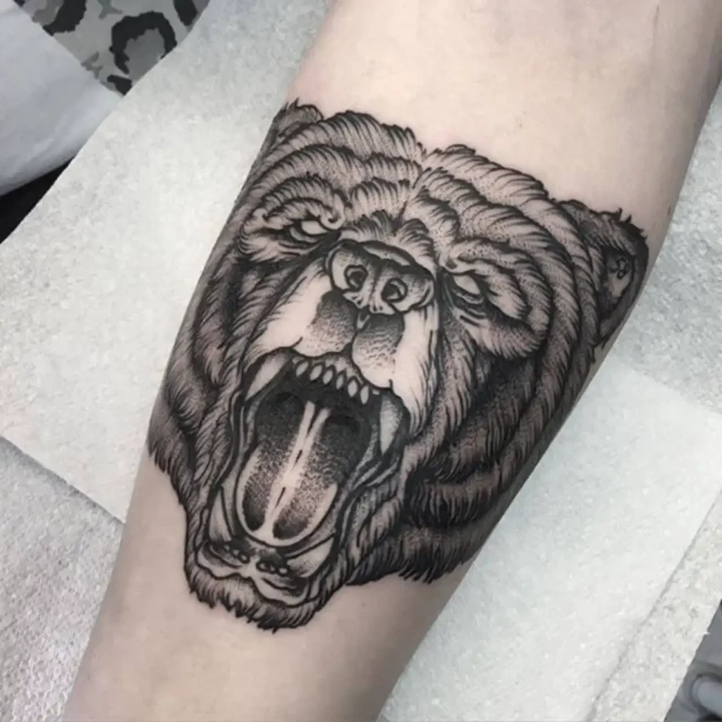 Bear Tattoo (9)