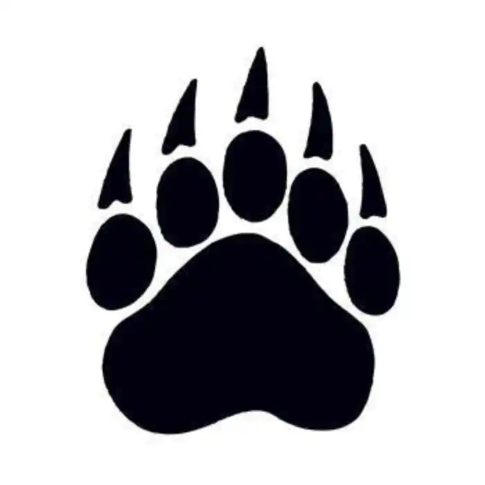 bear tattoo stencil (12)