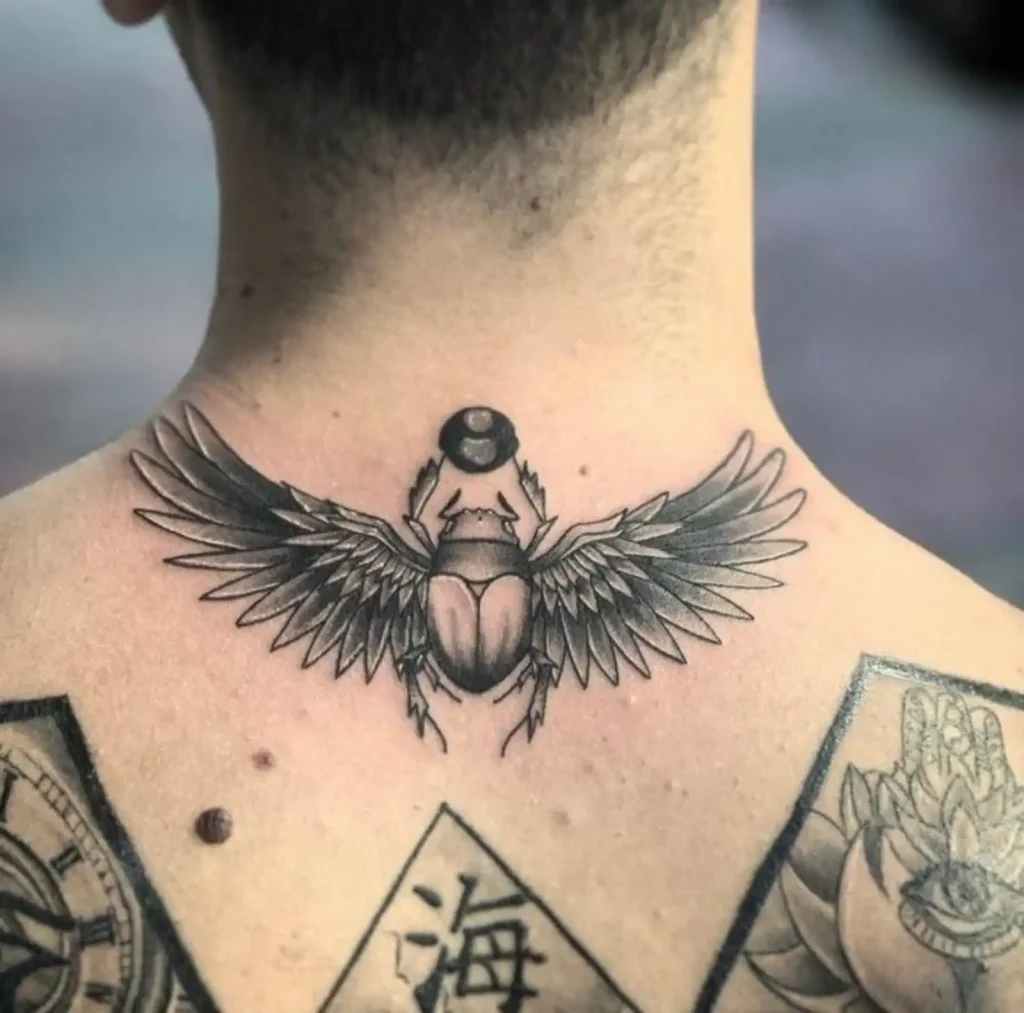 egyptian scarab tattoo meaning