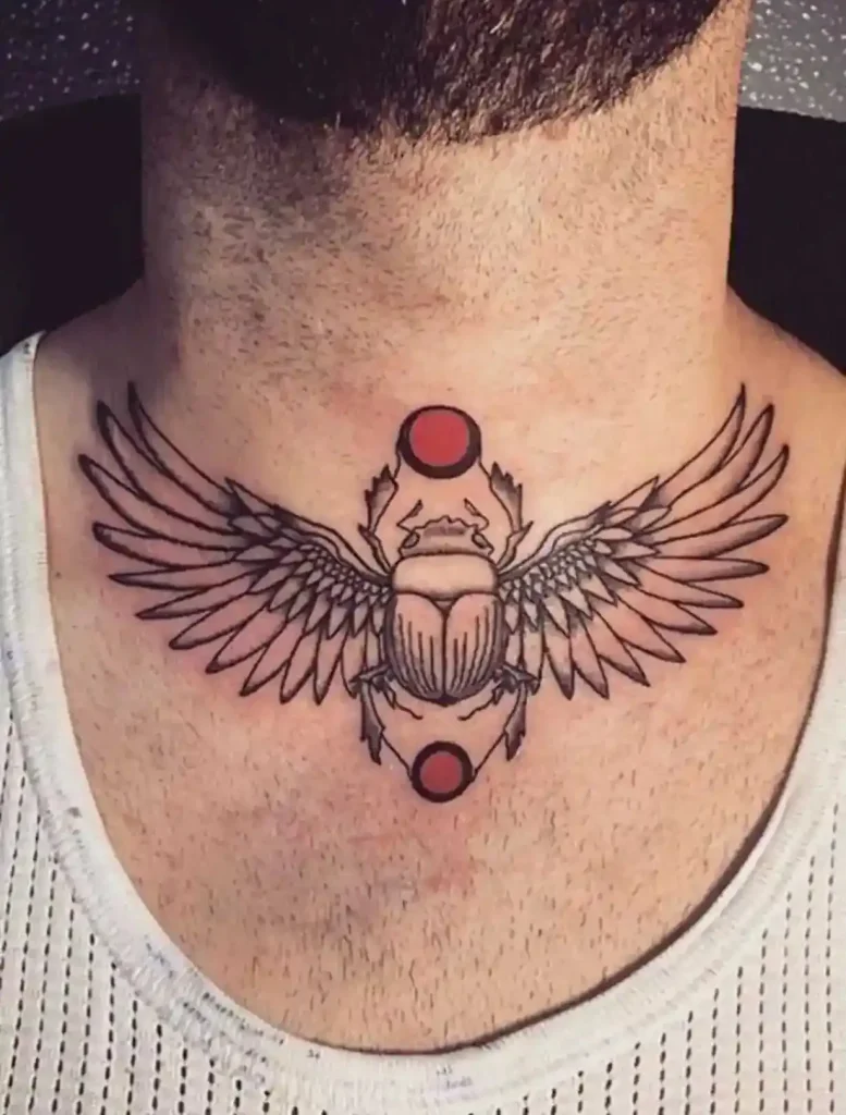scarab beetle tattoo