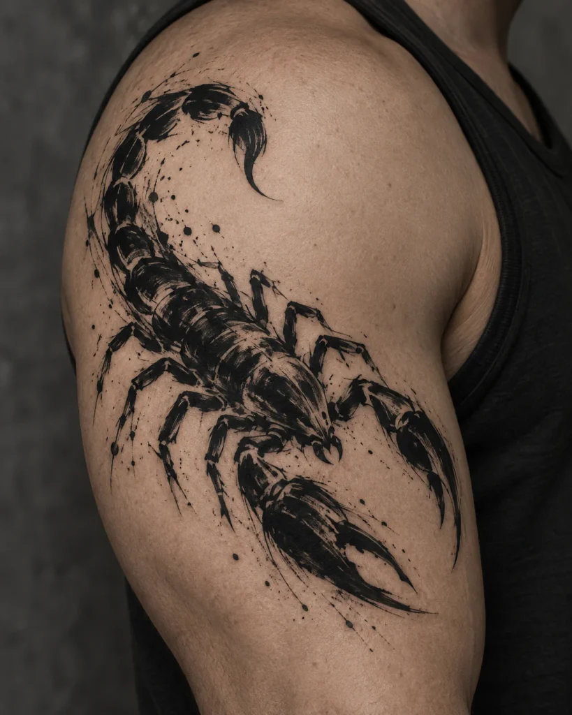 scorpion tattoo mean